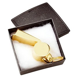 Gold Color Whistle Referee Football Gift Gift Awards Ceremony