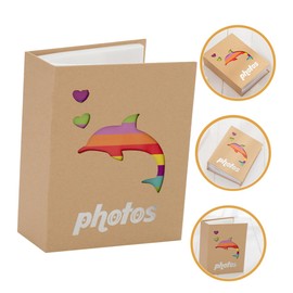 BIUDECO Memory Photo Album for Baby 5x7 Inches 200 Pages Animal Photo Album Toddler Scrapbook