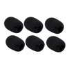 Headset Incom, Microphone Sponge, Noise Prevention, Microphone Cover, Black Windshield,