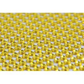 CraftbuddyUS Gold 5mm Bulk Sheet 1500 Adhesive Diamante Stick on Rhinestone Gems Craft