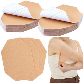 Geiserailie 50 Pcs Arm Lift Tape Waterproof Arm Lifting Tape Body Precut Adhesive Patches for Women Saggy Loose Skin Flabby Arms Back Fat Belly(Octagon)