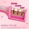Paris Hilton 3-Stage Knife Sharpener, Professional Kitchen Knife Sharpener with