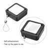 MECCANIXITY Retractable Cable Lock with Self-Adhesive, Remote Control Security Lock