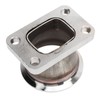 3in V Band Flange Adapter Stainless Steel Rust Proof Smooth
