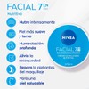 Nivea Crema Facial Hidratante 7 en 1 Sin Sensación Grasosa,