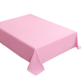 TXWDAQ Flat Sheet - Premium 1800 Series Microfiber Bed Flat Sheet, Wrinkle and Fade Resistant - Luxurious Design (1 Pack) (Twin, Pink)