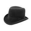 DH Hand Made 100% Wool Hard Top Churchill Homburg Felt