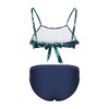 La-V Girls' Bikini, emerald
