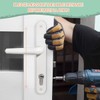 Bwintech UPVC Door Handle, White, 92mm Backset, 210mm Screw Spacing,