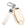QBUC for Kia Key fob Cover, 5 Buttons Smart Key