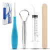 Tonsil Stone Remover Kit with Syringe and Tongue Scraper, Personal