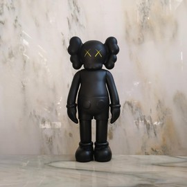 Kaws Figurine Sculpture Home Decor Statue Home Ornament Decoration 8IN/20CM - Color: Black