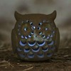 Solar Light LED Outdoor Garden Light Lamp Owl Height 16