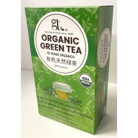 GT Organic Green Tea, 7.06 Ounce Box (100 Tea Bags)