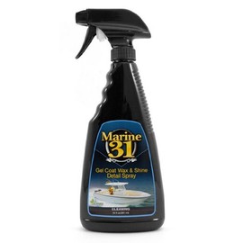 Marine 31 Gel Coat Wax & Shine Detail Spray | Enhances Shine & Protection for Gel Coat Surfaces | Easy Spray Application for Boats & Marine | M31-710 | 20oz