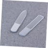Beavorty 6pcs Crystal Nail Files Double-Sided Glass Nail Tools for