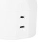 PeacockShaped Projection Lamp Decorative Light Touch Control ABS Nightlight Bedroom(White