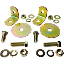 Seat Belt Bracket 90 degree Mounting tab for seat belt or Harness (2) Heavy duty grade 5