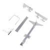 Aircraft Wind Sculpture Wind Powered Rotate Stainless Steel Airplane Windmill