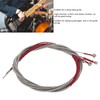 4Pcs Acoustic Bass String Set Stainless Steel Flexible Uniform Vibrations