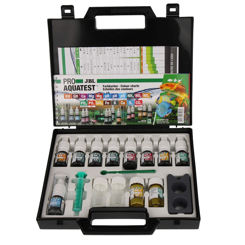 JBL ProAquaTest Combi Set Marin Water Test Case with 6