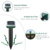 Mole Repellent for Lawns 8 Pack, Solar Powered Mole Repeller