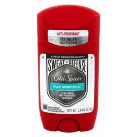 Old Spice Extra Strong Antiperspirant and Deodorant Pure Sport Plus 2.6 Ounce