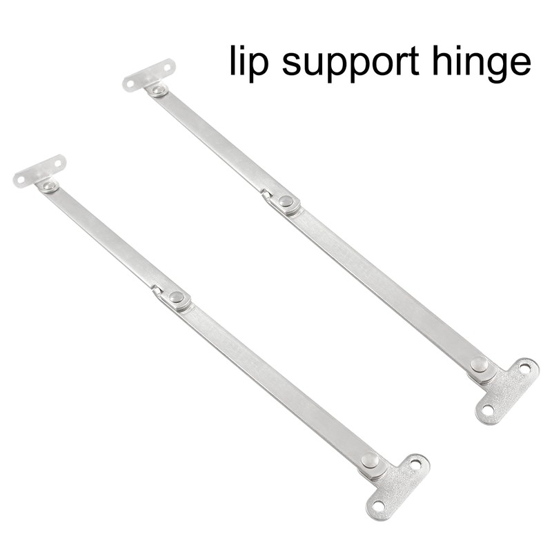 Aracombie 2 Packs Lid Support Hinge Soft Close, Rotatable Folding