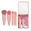 Monrocco Travel Makeup Brush Set, 5pcs Mini Complete Function Cosmetic