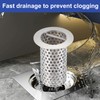 3" Commercial Floor Drain Strainer, 4'' High, Thick Perforated 316
