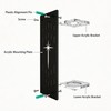 ANMAYNICE Wall Mount Light Saber Display Stand, Vertical Light Saber