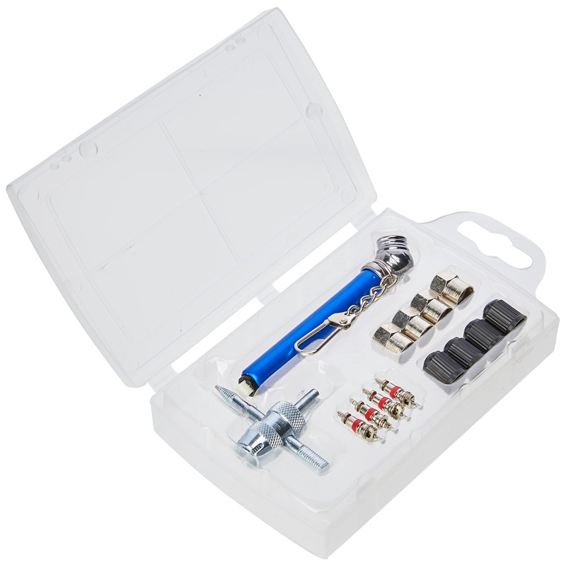 Silverline 380568 Tyre Valve Repair Kit 14pce 10 - 50psi