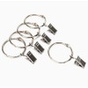 DODXIAOBEUL Curtain Clips with Rings 3 inch Interior Diameter,Easy to