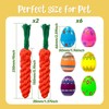 eirix Easter Egg Toys for Medium & Small Dogs