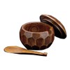 yamako- Keck Lacquer Wooden Rice Charger Set (with lid) in 25892