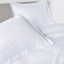 PeachSkinSheets 1500tc Level of Softness Soft Cooling Duvet Cover Set | Queen/Full Size - Classic White