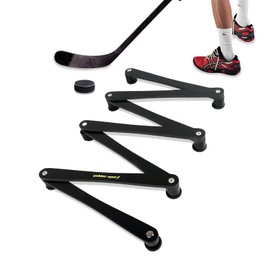 Golden Sport Lightweight Hockey Stick Handling Training Equipment for Enhanced Handling, 7-Section, Black, for Puck Control - Solid, Portable, Durable and Multi-Angle Adjustable