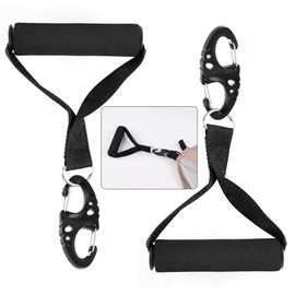 Shitailu 2PCS Leaf Trap Mover with Handles, Lawn Tractor Leaf Bag Accessories, Leaf Clean-Up Tools, Labor-Saving Without Hurting Hands Waste Trap Transport Tools, Capacity for Garden and Yard Waste