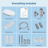hibbent toilet seat, Non-Electric Bidet Attachment for Toilet Seat with