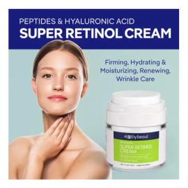 Crema De Retinol Para La Cara Con Pptidos Y Cido Hialurnico