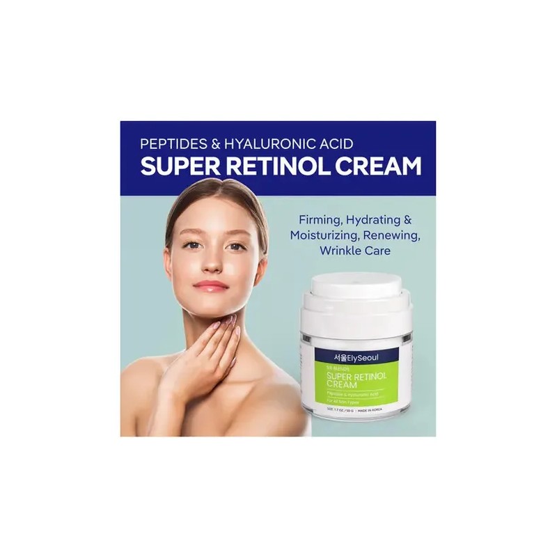Crema De Retinol Para La Cara Con Pptidos Y Cido