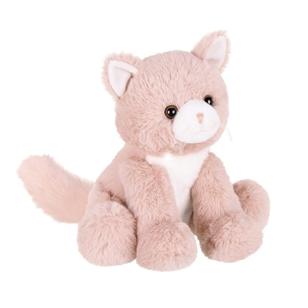 Bearington Mew Mew The Pink Kitty Stuffed Animal Plush, 10.5 Inch Stuffed Animal
