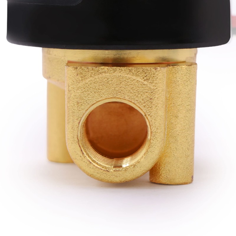 U.S. Solid Solenoid Valve - 1/4 Inch Zinc Alloy 12