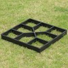 2 Pack Decorative Pavement Mold Cement Form Stamp Walkway Maker