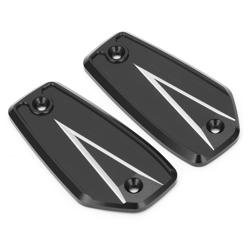 2pcs Front Brake Reservoir Cylinder Cover Cap Replacement for Suzuki