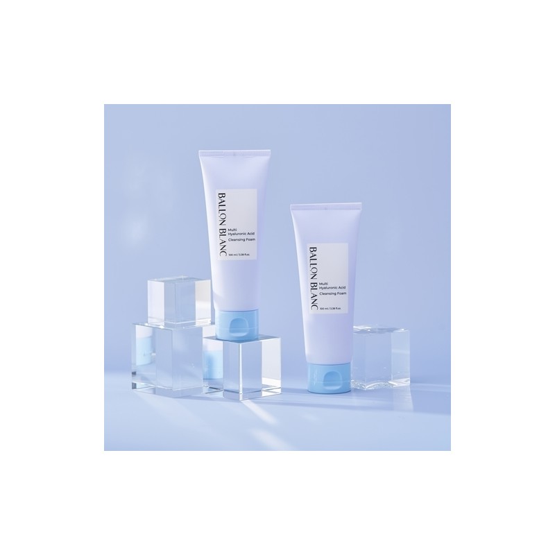 Ballon Blanc Multi Hyaluronic Acid Cleansing Foam 100ml / 발롱블랑