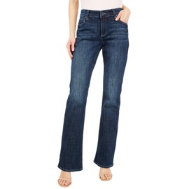 KUT from the Kloth™ Natalie High Rise Bootcut Jeans for Women – Contrast Topstitching – Blended Fabric Monitored 6 33