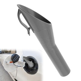 1PCS Fuel Funnel Plastic Emergency Petrol Funnel Portable Capless for Diesel Funnel for Car For Ford Diesel Funnel, 1833948, 1782177 (Grey)
