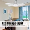 LED Garage Light Super Bright Deformable Foldable Easy Installation Lamp