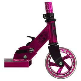 Candy Chrome Premium Inline Scooter - Chrome Pink- Designed for All Riders (Unisex), Folding Scooter Frame for Easy Transport and Storage